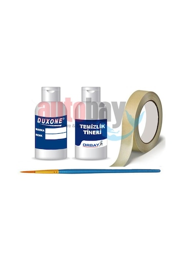 Duxone Renault 369 Buz Beyazı Rötüş Boya Seti 75Ml