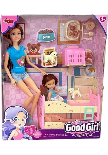 Wg-c115112 Kutulu 29cm Aksesuarlı Ranzalı Bebek - Vardem Oyuncak