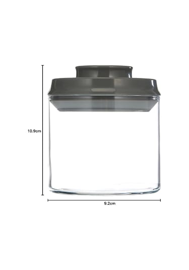 Zest Click Lock Kilitli Vakumlu Gri Kavanoz, 700cc, Çok Renkli