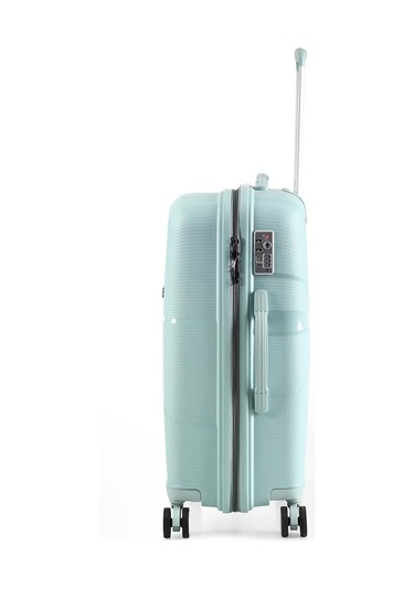 Ççs 5264 Polipropilen Büyük Boy Valiz Mavi