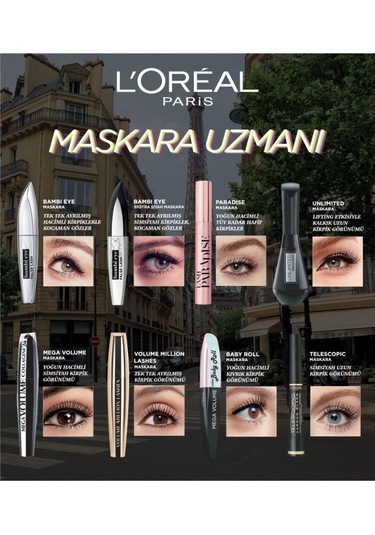L'Oreal Paris Mega Volume Collagene Mascara Siyah