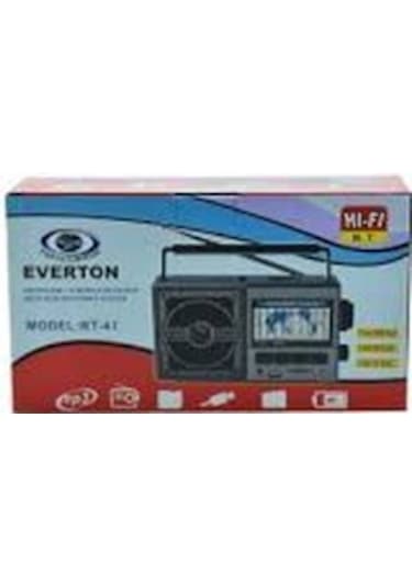 Everton RT-41BT Bluetoothlu Şarjlı Radyo Müzik Çalar