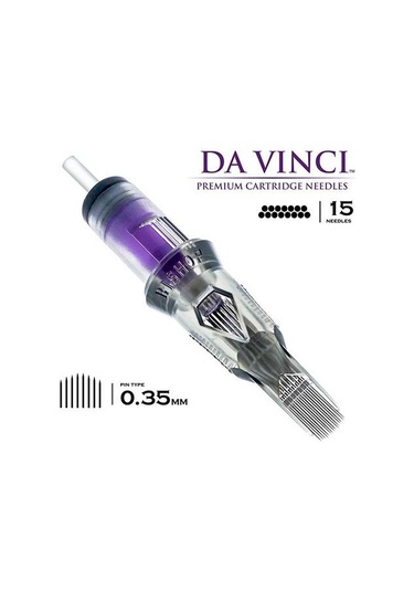 Bishop Davinci V2 1215 Cmlt Curved Magnum Long Taper Kartuş Dövme İğnesi