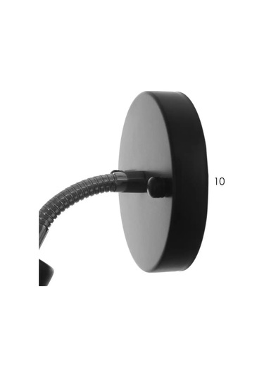 Bayerlux Duvar Aplik Lambası Loft E27 40w 154907351 Siyah