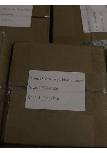 180gr Glossy Photo Paper 1067x50metre W.p Fotograf Kagıdı