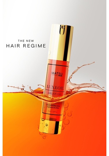 Matsu Luxeoil Argan Saç Bakım Yağı 50 ML