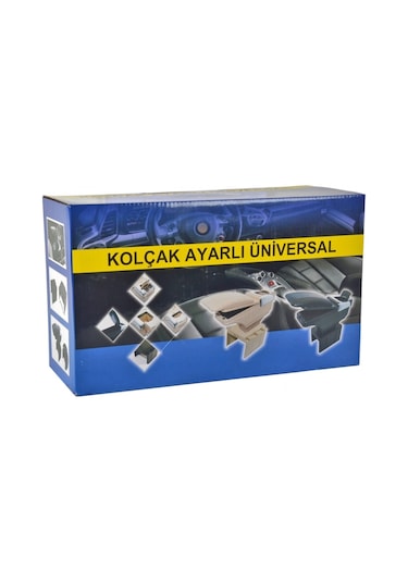 Carub Kolçak Sürgülü Ayarlı Siyah Küllük+Bardaklıklı Br4705707