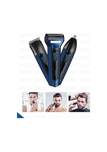Zdk 3 Başlıklı Saç Sakal Multi Fonksiyonel Tıraş Makinesi