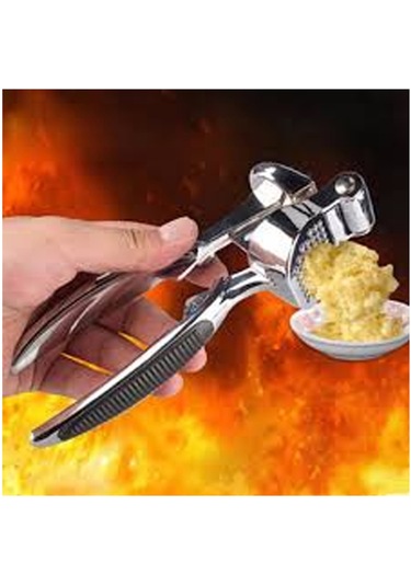 Lüks Metal Sarımsak Zencefil Ezici Asorti