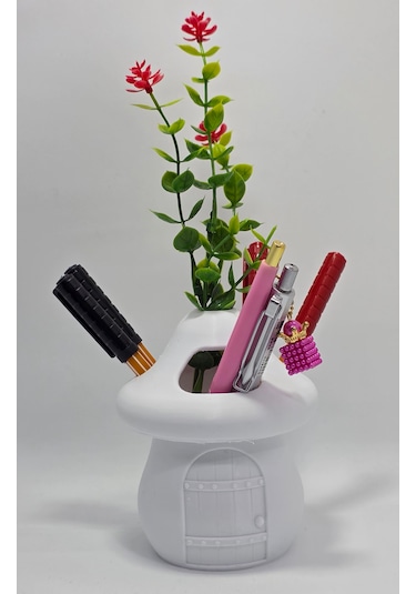 Sima Mantar Kalemlik Çiçeklik Üç Gözlü Düzenleyici