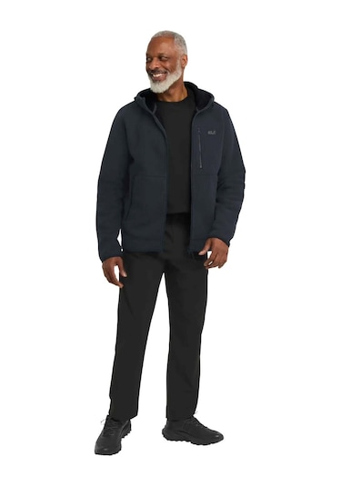 Jack Wolfskın Jack Wolfskin Lake Ridge Hooded Erkek Mavi Outdoor Ceketi C0413 Lacivert