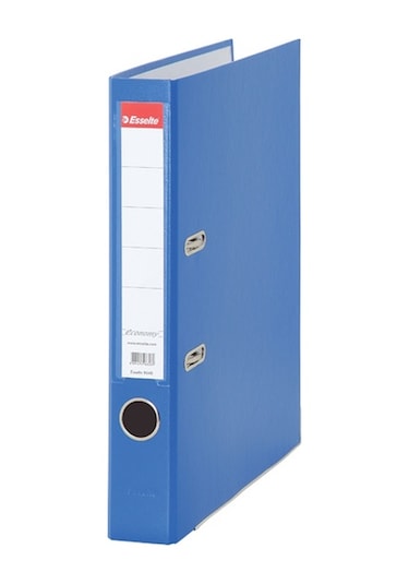 Esselte Klasör Plastik Dar Mavi 9945