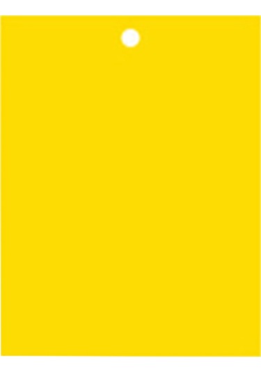 Geeroyoo Orman Bahçe Sebze Bahçesi İçin 20x25cm Sarı Çift Taraflı Tutkal Trapları - 20 Adet + Rastgele Renkli Bağlama İpi