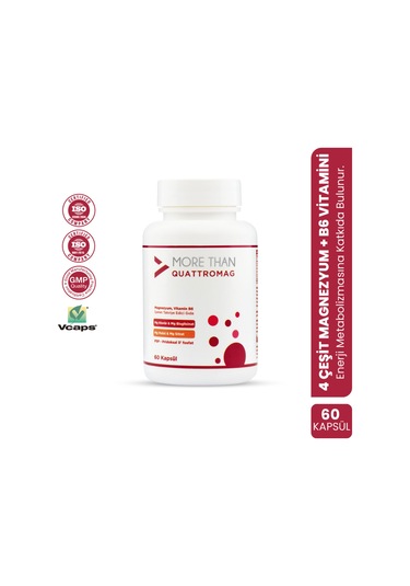 Quattromag Magnezyum Kompleks 60 Kapsül