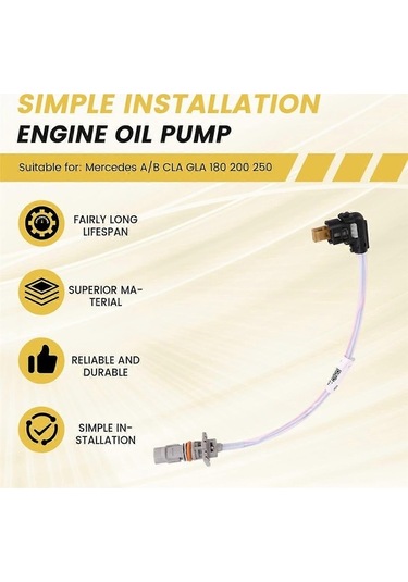 Fastbuy Araba Motor Pompası Adaptörü Kablo Demeti A/b Cla Gla 180 200 250 Uyumlu - İyi