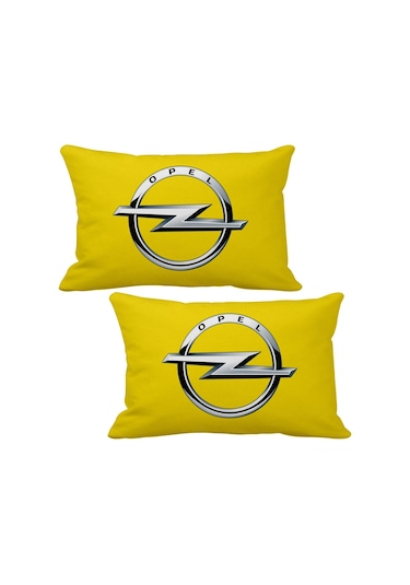 Opel 2 Li Lüks Araç Boyun Yastığı 5 Renk Ahşap Anahtarlık