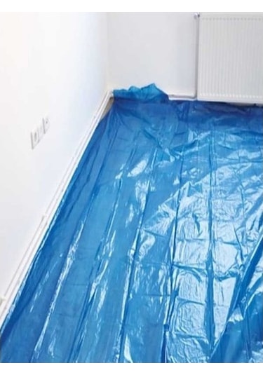 Kalın Pratik Örtü Boya Örtüsü 50m2 4mx12,5m