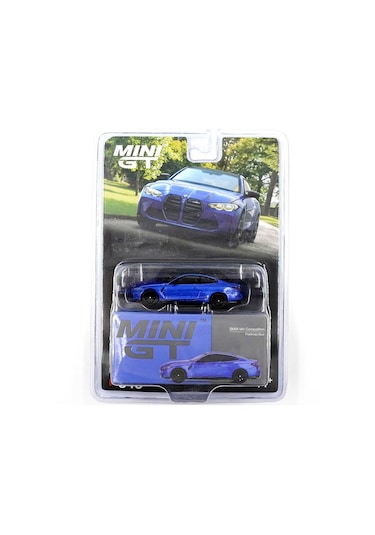 Mini Gt 845 1/64 Bmw M4 Competition G82 Portimao Blue - Blister Paket