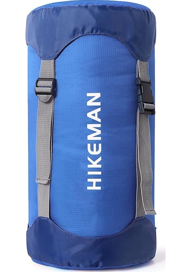 Mavi Açık Kamp Uyku Tulumu Seyahat Yürüyüş Çuval Taşınabilir Ultra Hafif Su Geçirmez Saklama Torbaları Giyim İçin 15 L M Mavi