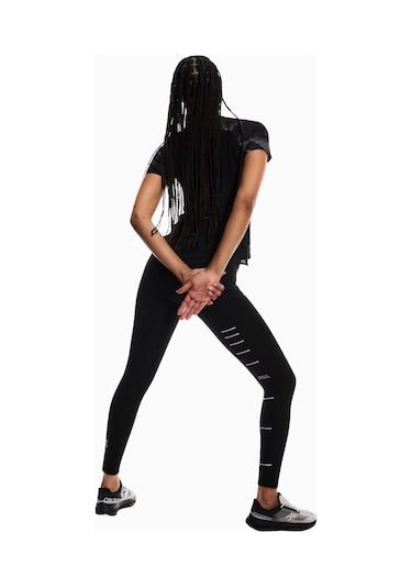 On Performance Tights Lumos Reflektif Termal Kadın Koşu Tight Siyah