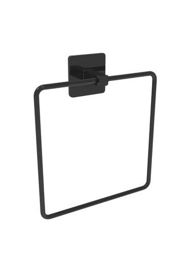 Kendiliğinden Yapışkanlı Siyah Paslanmaz Metal Kare Havluluk 4172 Çok Renkli