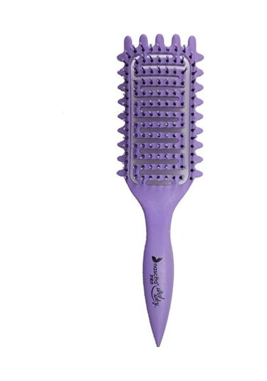 Nascita Magical Curl Bukle Belirginleştirici Mor Saç Fırçası - 58