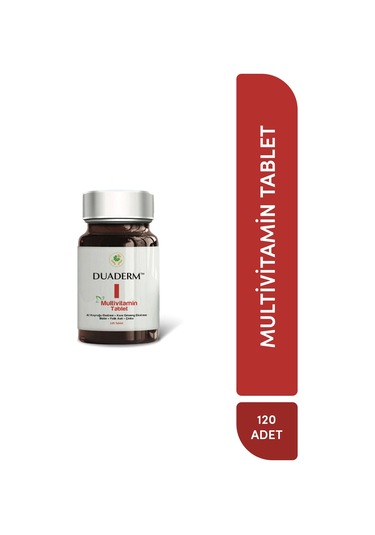 Duaderm Multivitamin Tablet 120 Adet