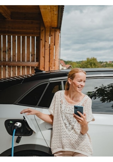 Çantalı Premium Plus Set 16a&32a 2.8-22kw 10m Ev Prizli Wifi+bluetooth Monofaze & Trifaze Ac Mobil Şarj Wallbox 22 kw