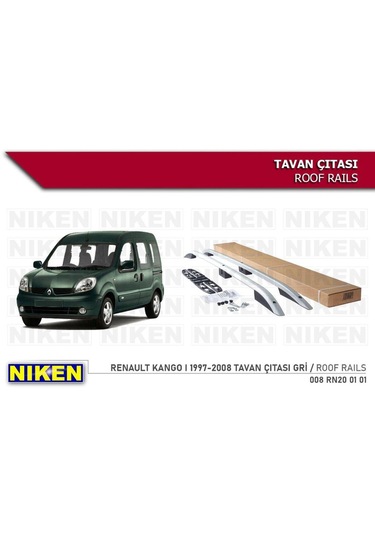 Renault Kango Tavan Çıtası Port Bagaj Taşıyıcı Gri 1997 / 2008 -