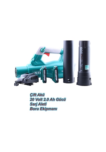Total TABLI204282 P20S Şarjlı Çift Akülü Li-İon Hava Üfleme Makinesi