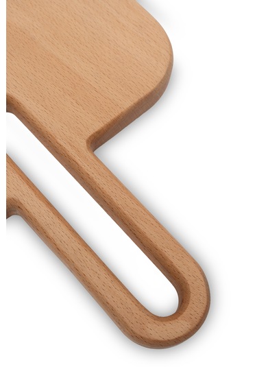 Yekpare Masif Ahşap Sunum Tahtası Kesme Tahtası Kayın Medium 12