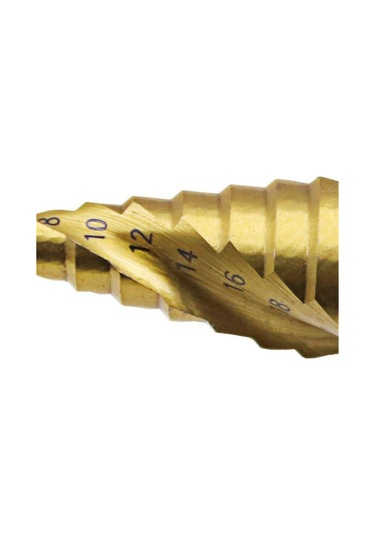 Kangvka Hızlı Çelik Basamaklı Matkap Ucu Seti 4-12/20/32mm Titanyum Kaplama, Üçgen Saplı, Metal/plastik Delme Aracı 3'lü Paket