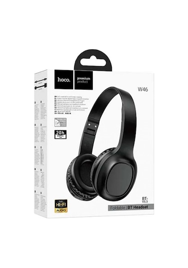 Hoco. W46 Charm Aux Destekli Bluetooth Kablosuz Kulaklık