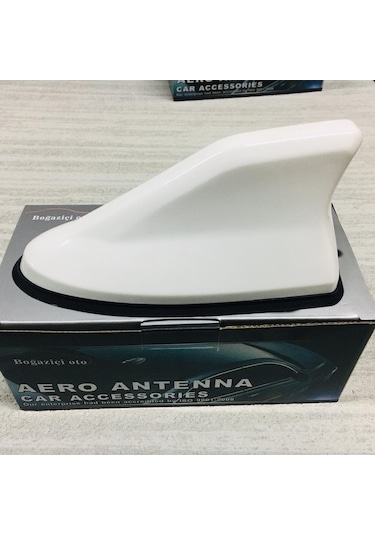 Tiger Marketing Toyota Uyumlu Carina Uygun Balina Shark Anten Köpek Balığı Anten Silikonlu Beyaz