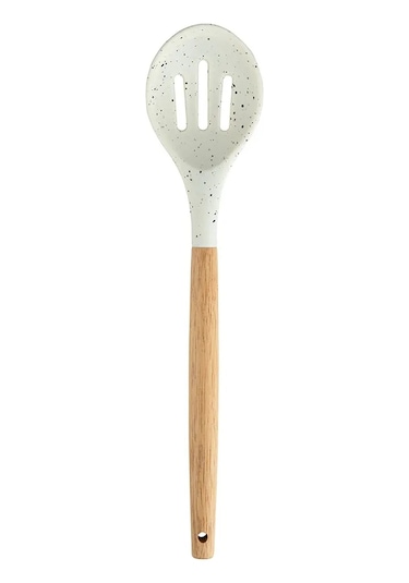 Nehir Angela Ahşap Silikon 12 Parça Servis Takımı