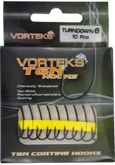 Vorteks 67811 Turndown Tgn Sazan İğnesi 10 Lu Paket No:2 - Standart