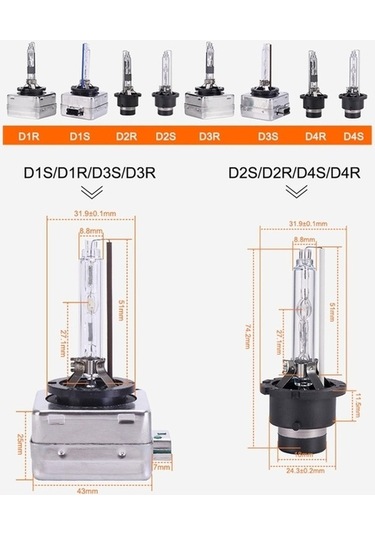 Wondernest Xenon Sones Lm Lambaları, Işık Işık Hıd Dc D1r Beyaz Ampuller Adet 4300k 3800 35w 2 12v Ni Beyaz Işık