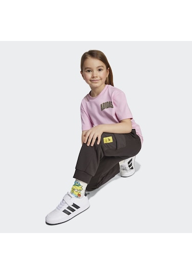 Adidas Jm0831 Lk Sım T Çocuk T-shirt Pembe