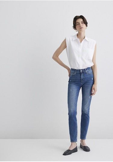 Mavi - Cindy 90s Indigo Mavisi Jean Pantolon 100277-21870 Mavi