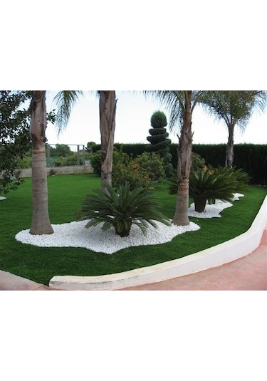 Beyaz Taş 25 Kg 2-4 Cm Dolamit Taşı Dekoratif Taş Bahçe Taşı