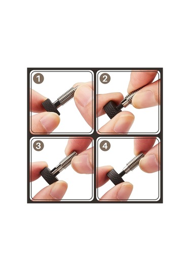 Suntek Magideal Şasi Motor Odaları Için Tırtıklı Saplı Elle Siyah