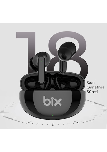 Bix Soundcraft X1 ENC ANC Bluetooth 5.2 Kulak İçi Kulaklık
