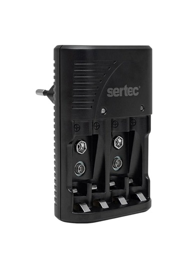 Sertec C802 4'lü İnce+kalem+9v Pil Şarj Aleti