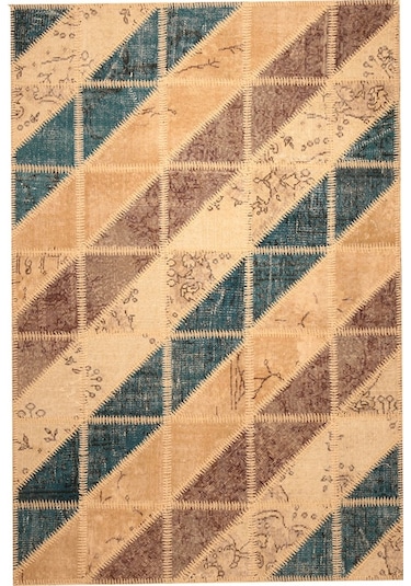 Patchwork El Dokuma Anadolu Halısı (431184427) Çok Renkli