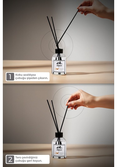 Çankırı Tuzu Bambu Çubuklu Oda Kokusu 110 Ml Red Diffuser Ortam Kokusu Ferahlatıcı