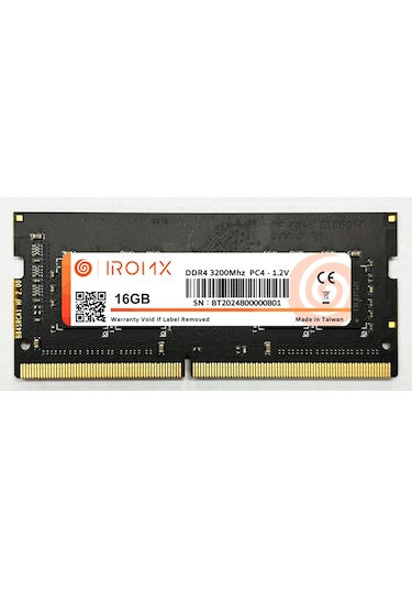 Iromx 16gb 3200mhz Ddr4 Samsung Chıp Notebook Ram 16gb Ddr4 Ram