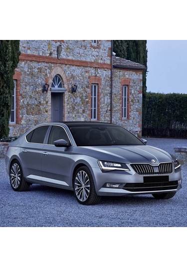 Skoda Superb 3 15-19 Tekerlek Bijon Kapağı Siyah 5 Adet 1z0601173