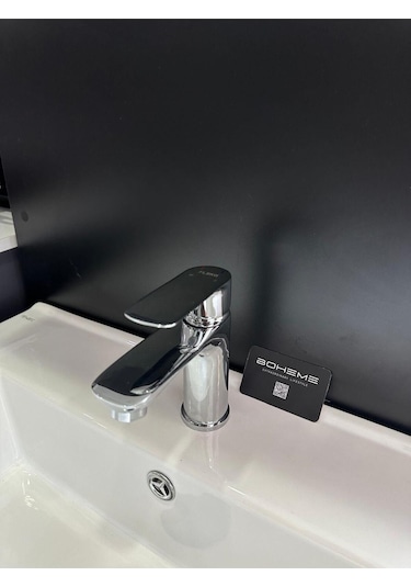 Boheme Fleko Lavabo Bataryası Krom Renk Pirinç Döküm Krom
