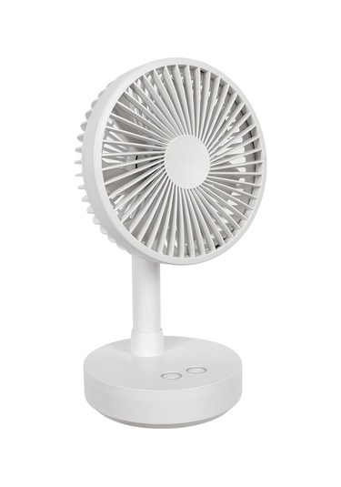Lyon Masaüstü Fan Ofis Öğrenci Yurdu Taşınabiler Fan - Beyaz