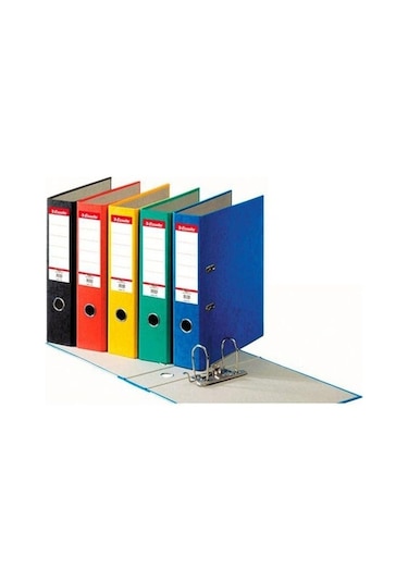 Esselte 9945 Plastik Dar Klasör Mavi 30'lu Paket